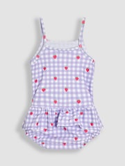 JoJo Maman Bébé Stripe Swimsuit with Nappy - Image 2 of 5
