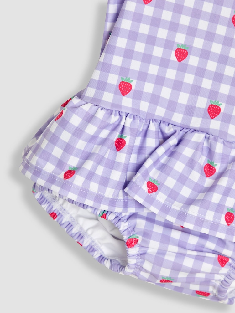 JoJo Maman Bébé Stripe Swimsuit with Nappy - Image 5 of 5