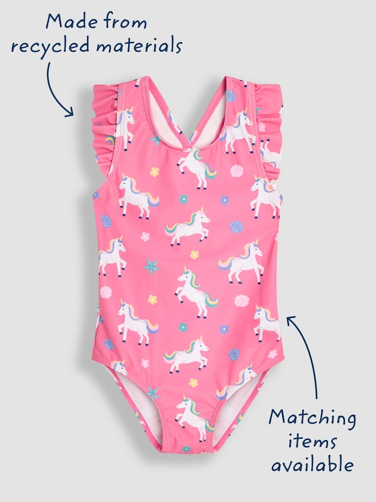 JoJo Maman Bébé Unicorn Swimsuit - Image 3 of 5