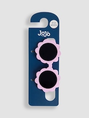 JoJo Maman Bébé Lilac Flower Shaped Sunglasses - Image 3 of 4