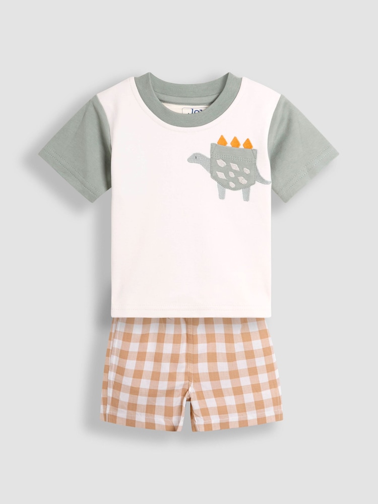 JoJo Maman Bébé Short Woven Pyjamas - صورة 1 من 6