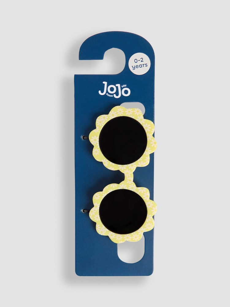 JoJo Maman Bébé Lemon Flower Shaped Sunglasses - Image 3 of 4