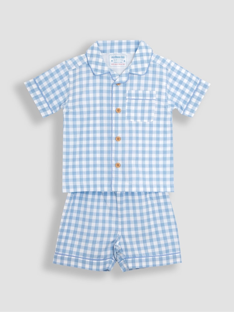JoJo Maman Bébé Woven Classic Pyjamas - Image 1 of 5