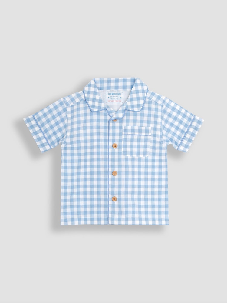 JoJo Maman Bébé Woven Classic Pyjamas - Image 2 of 5