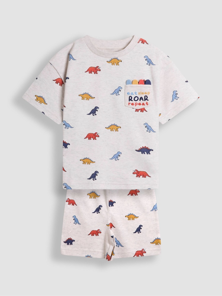 Pijama de punto con bordado de JoJo Maman Bébé - Imagen 1 de 6 Pijama de punto con bordado de JoJo Maman Bébé - Imagen 1 de 6