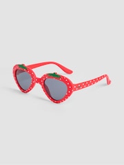 JoJo Maman Bébé Red Strawberry Sunglasses - Image 1 of 4
