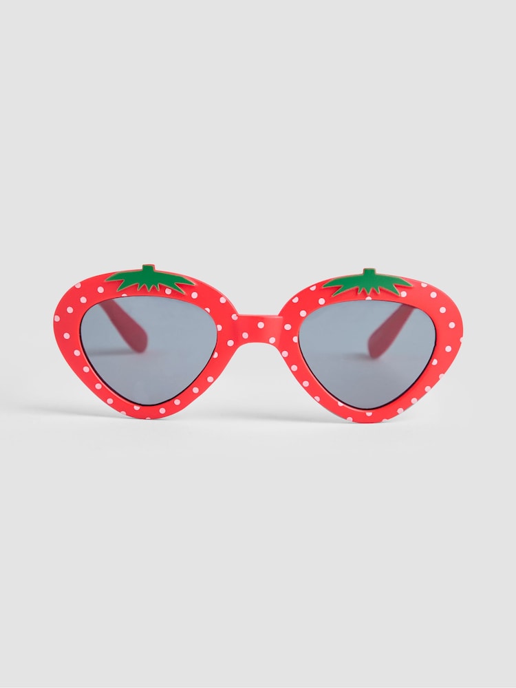 JoJo Maman Bébé Red Strawberry Sunglasses - Image 2 of 4