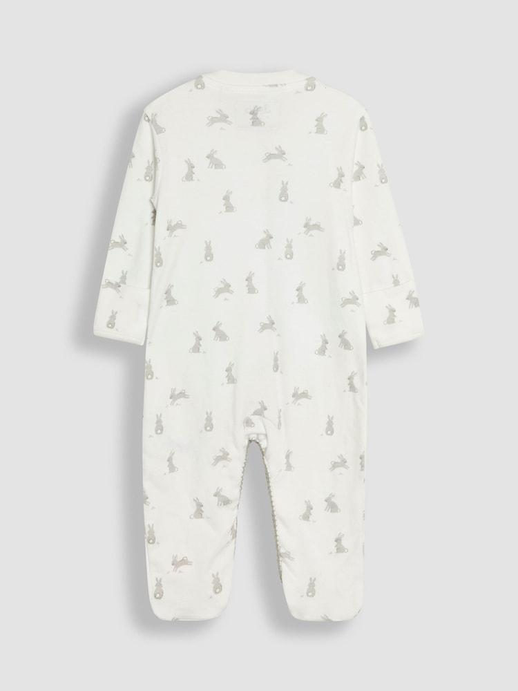 Jojo Maman Bébé White Baby 100% Cotton 4-Piece Gifting Set - Image 11 of 13