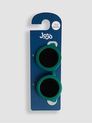 JoJo Maman Bébé Khaki Rounded Sunglasses - Image 3 of 4