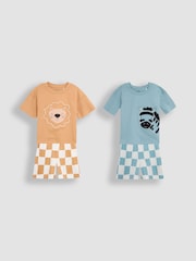 JoJo Maman Bébé Pyjamas 2 Pack - صورة 1 من 4