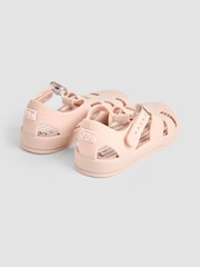 JoJo Maman Bébé Neutral Jelly Sandals - Image 2 of 4