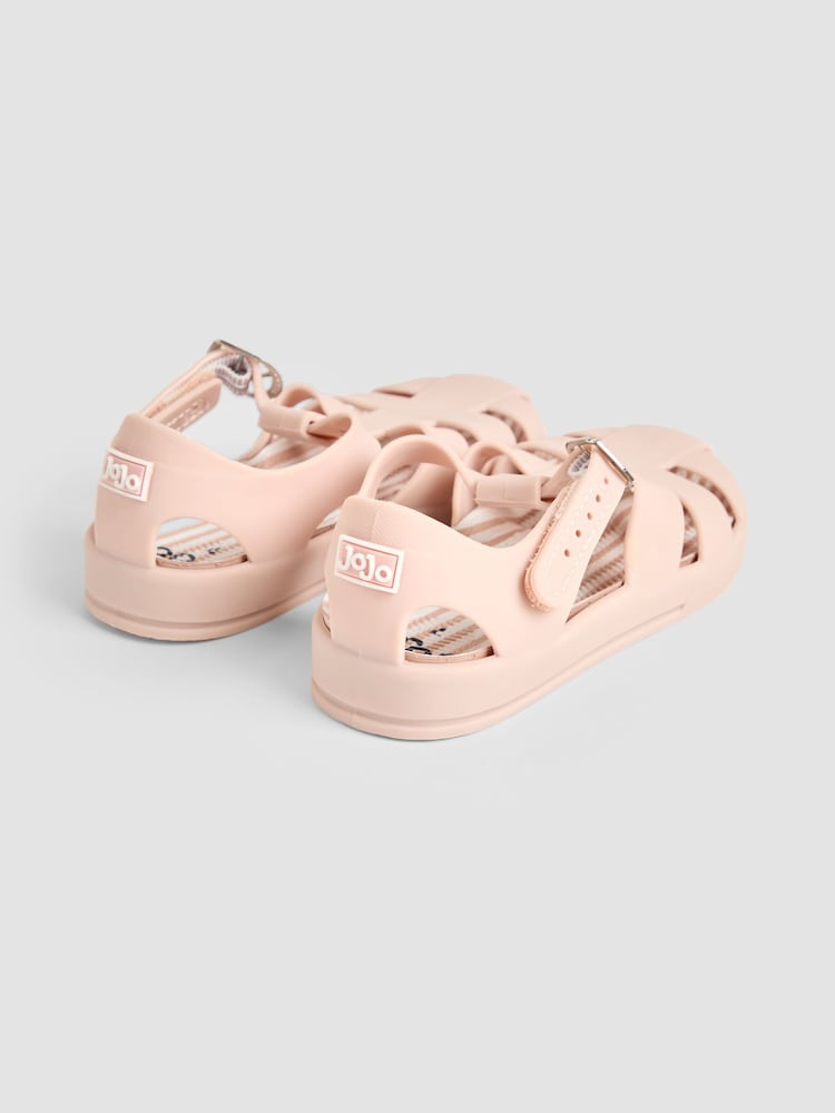 JoJo Maman Bébé Neutral Jelly Sandals - Image 2 of 4