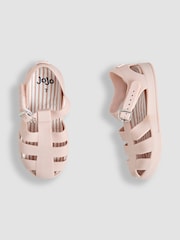 JoJo Maman Bébé Neutral Jelly Sandals - Image 3 of 4