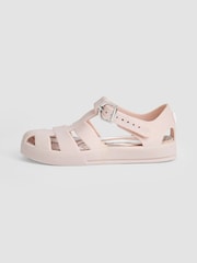 JoJo Maman Bébé Neutral Jelly Sandals - Image 4 of 4