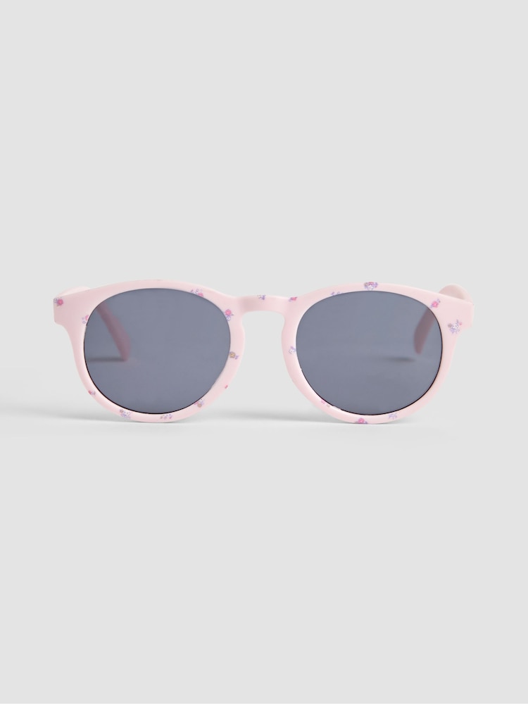 JoJo Maman Bébé Pink Ditsy Floral Sunglasses - Image 2 of 4