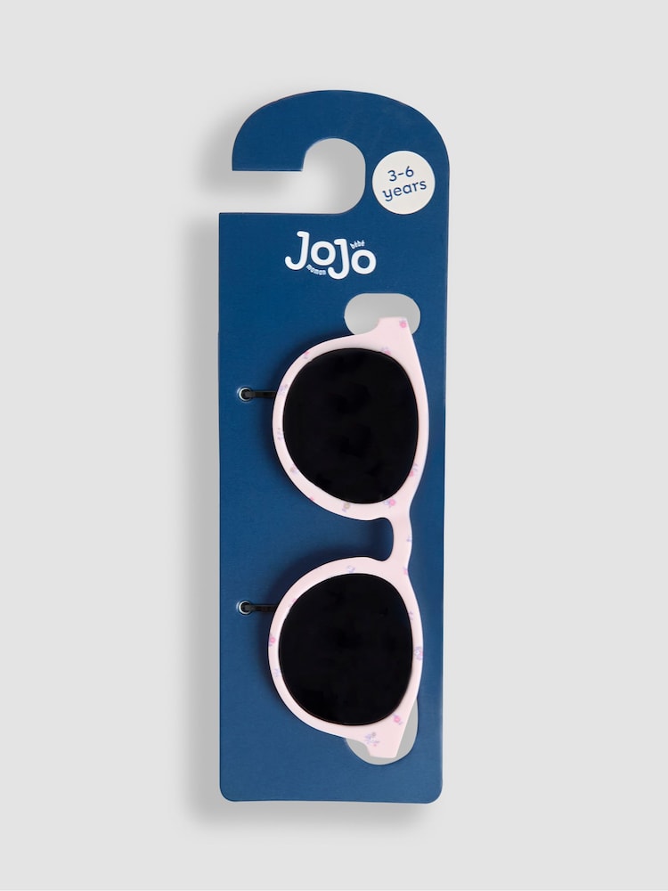 JoJo Maman Bébé Pink Ditsy Floral Sunglasses - Image 3 of 4