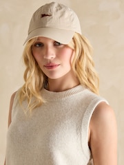 Joules Holly Cream Regular Fit Knitted Vest - Image 5 of 6
