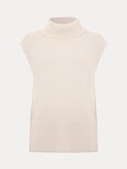 Phase Eight Cream Ginny Cowl Neck Tank - Image 7 of 7