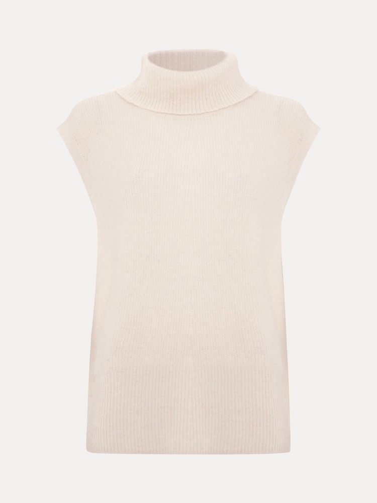 Phase Eight Cream Ginny Cowl Neck Tank - Image 7 of 7