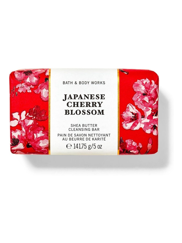 Bath & Body Works Japanese Cherry Blossom Shea Butter Cleansing Bar 5 oz / 141 g - Image 1 of 1