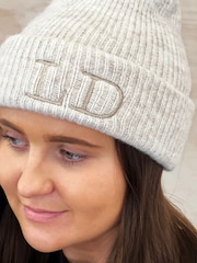 Solesmith Personalised Super Soft Winter Beanie with Initials - Image 1 of 4
