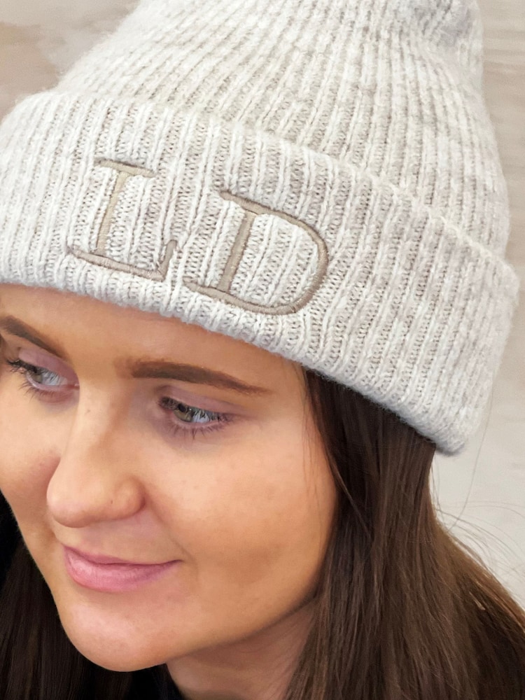 Solesmith Personalised Super Soft Winter Beanie with Initials - Image 1 of 4