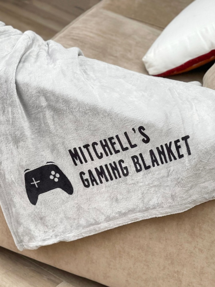 Personalised Gaming Blanket by Solesmith - Image 1 of 6