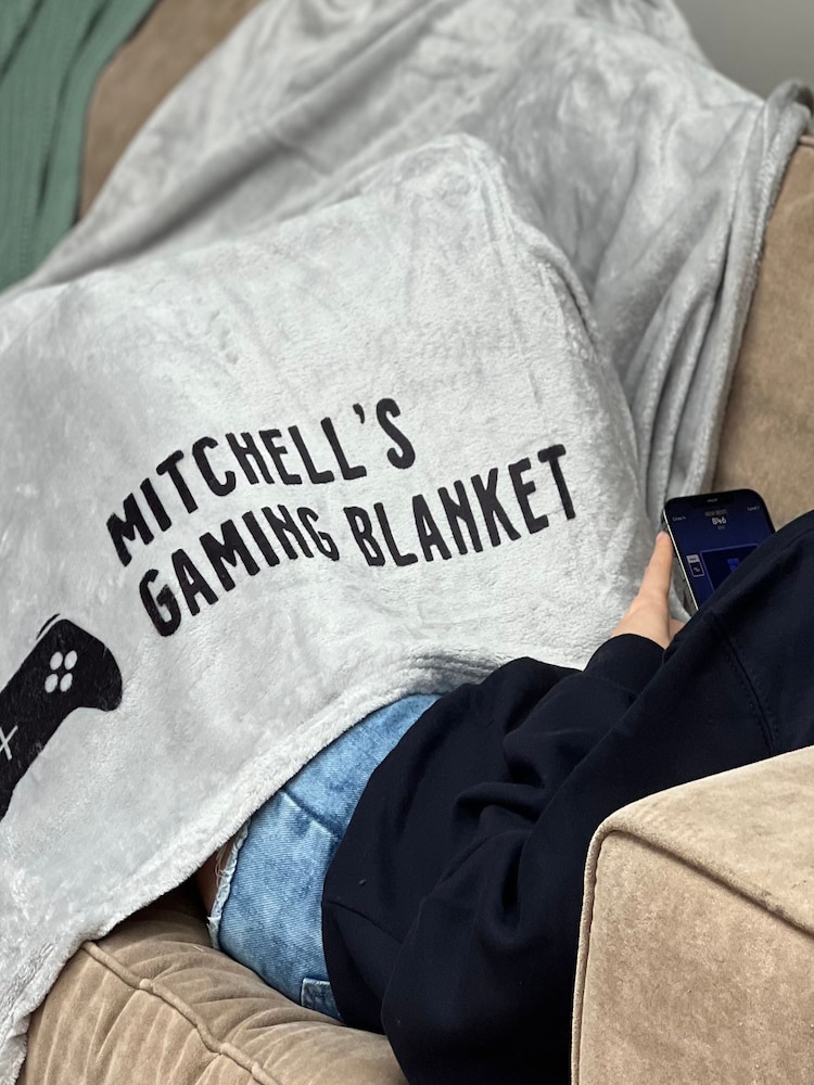 Personalised Gaming Blanket by Solesmith - Image 2 of 6
