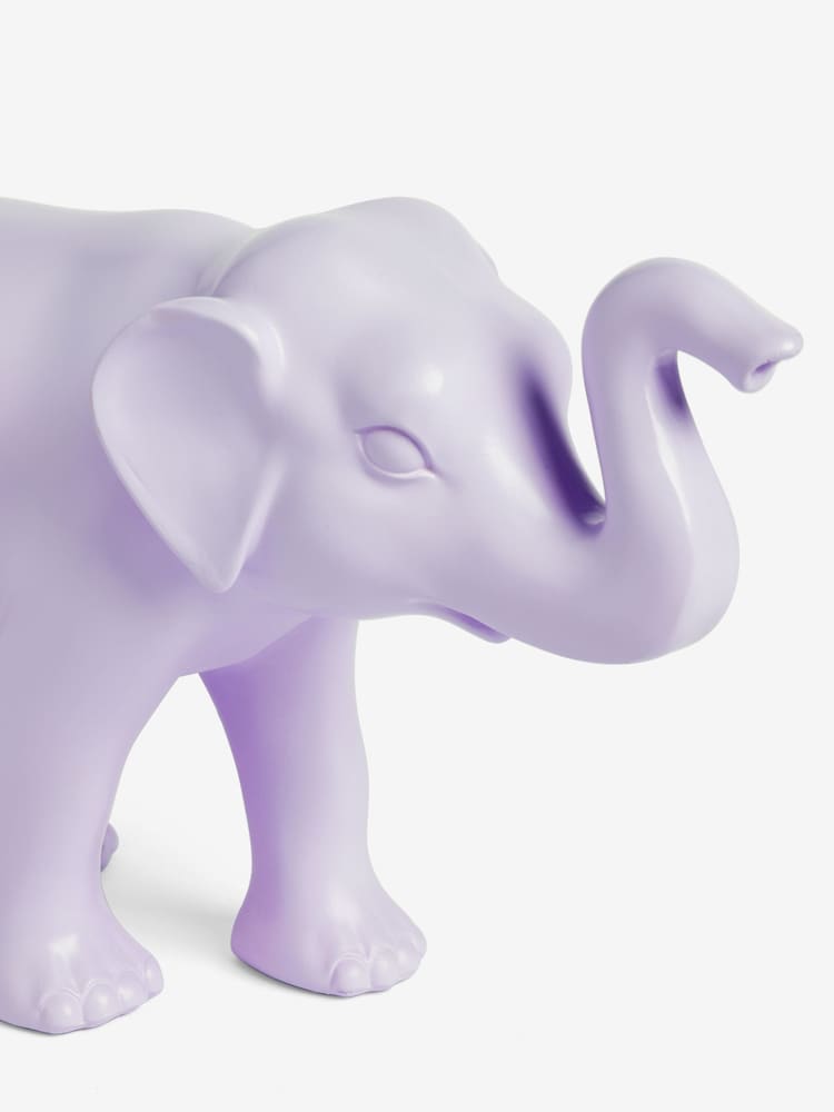 Purple LOROS Elephant Ornament - Image 3 of 3