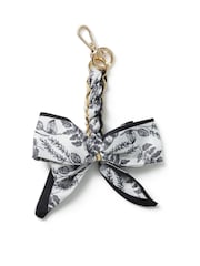Aela Blue Print Bow Bag Charm - Image 2 of 3