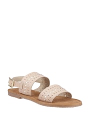 Hush Puppies Hadley Nude Sandals - Image 3 of 5