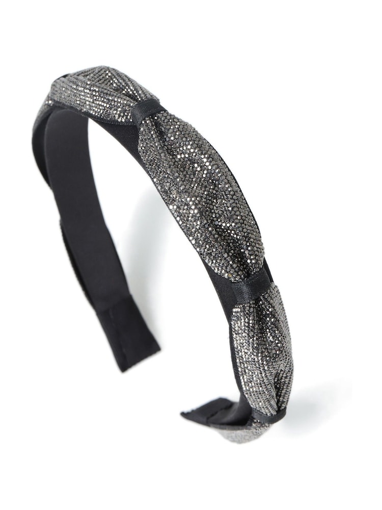 Aela Schwarzes Glitzer-Aliceband - Bild 3 von 3