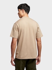 Penfield Brown Mens 100% Cotton Circle Mountain T-Shirt - Image 4 of 7