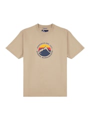 Penfield Brown Mens 100% Cotton Circle Mountain T-Shirt - Image 6 of 7