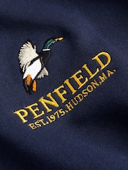 Penfield Blue Mens Embroidered Mallard 100% Cotton Sweatshirt - Image 6 of 6