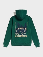 Penfield Green Mens Bear Hoodie - Image 7 of 9