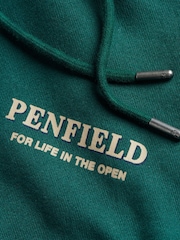 Penfield Green Mens Bear Hoodie - Image 8 of 9