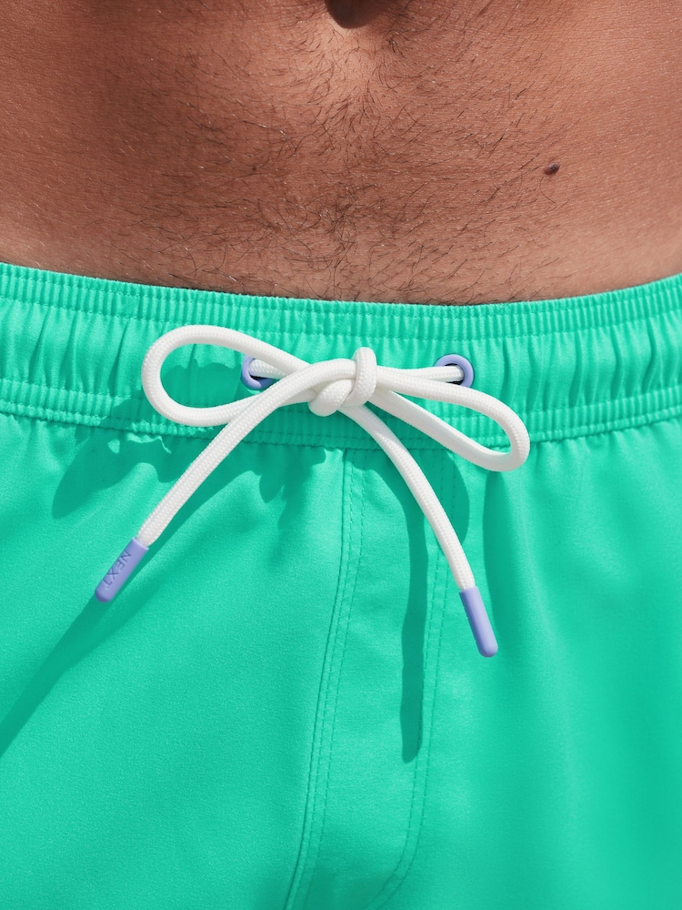 Bright Green Essential Swim Shorts - Image 5 of 8