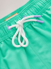 Bright Green Essential Swim Shorts - Image 7 of 8