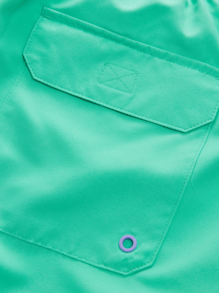 Bright Green Essential Swim Shorts - Image 8 of 8 Bright Green Essential Swim Shorts - Image 8 of 8