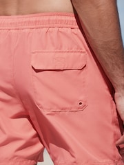 Coral Pink Essential Swim Shorts - Image 3 of 6