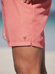 Coral Pink Essential Swim Shorts - Image 4 of 6