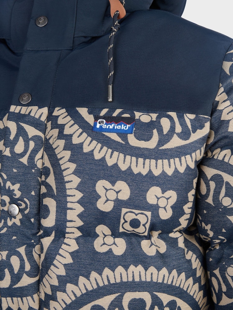 Penfield Blue Mens Jacquard Bowerbridge Jacket - Image 10 of 10