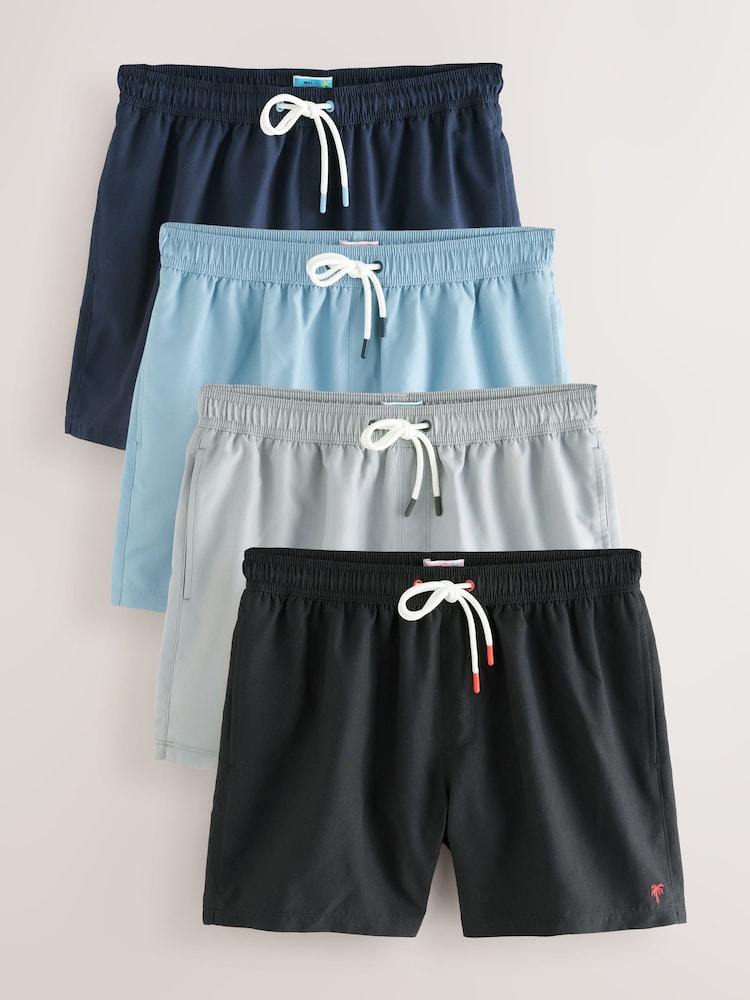 Classique - Essential Swim Shorts 4 Pack - Image 1 of 16