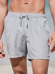 Ice Grey Essential Swim Shorts - Image 1 of 5