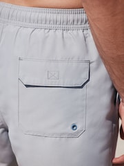 Ice Grey Essential Swim Shorts - Image 2 of 5