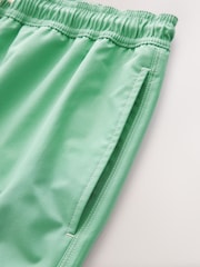 Sage Green Contrast Stitch Swim ShortsS - Image 3 of 4