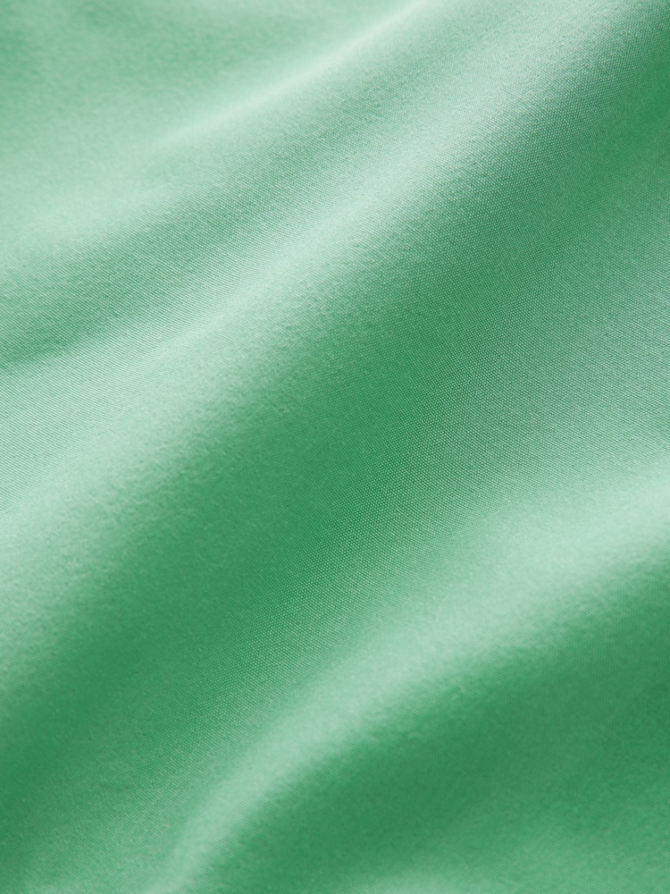 Sage Green Contrast Stitch Swim Shorts - Image 7 of 7