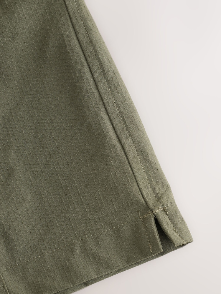 Khakifarben/Grün - Fashion Cargo Swim Shorts - Bild 11 von 11