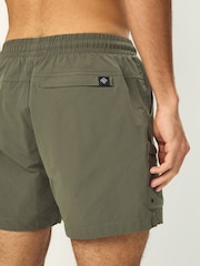 Khakifarben/Grün - Fashion Cargo Swim Shorts - Bild 4 von 11